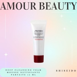 Shiseido DEEP CLEANSING FOAM MOUSSE NETTOYANTE PARFAITE 15ML